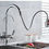 Thumbnail: Uythner Water Filter Faucet kitchen faucets Dual Handle Filter faucet Mixer 360