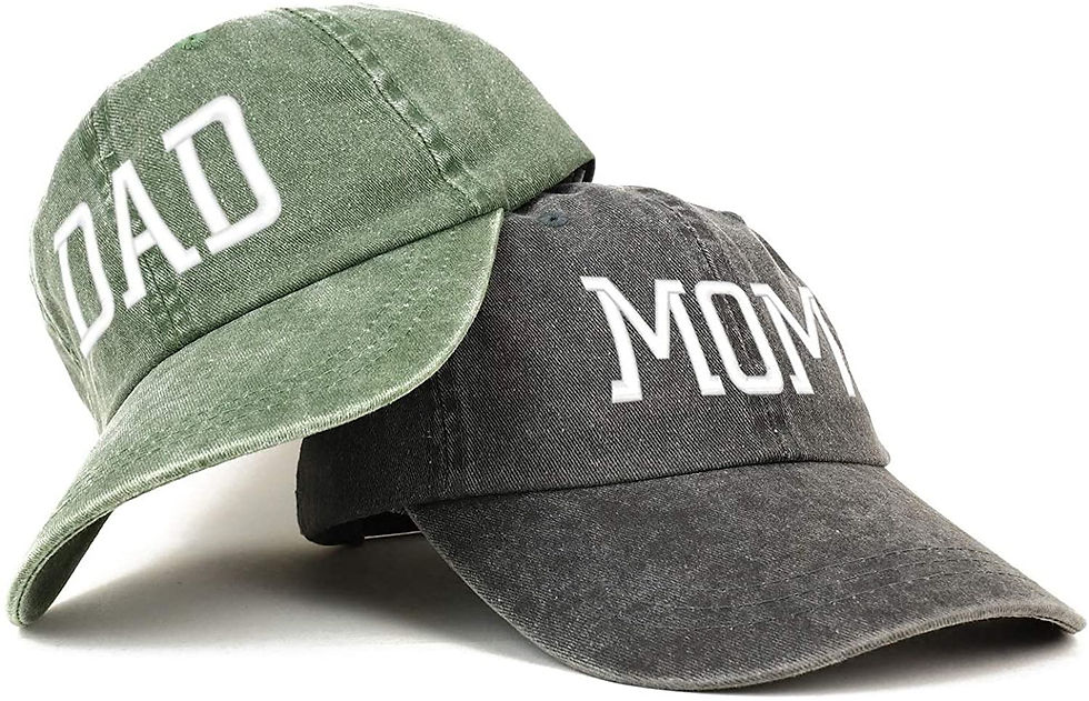 Thumbnail: Mom and Dad Cap Set