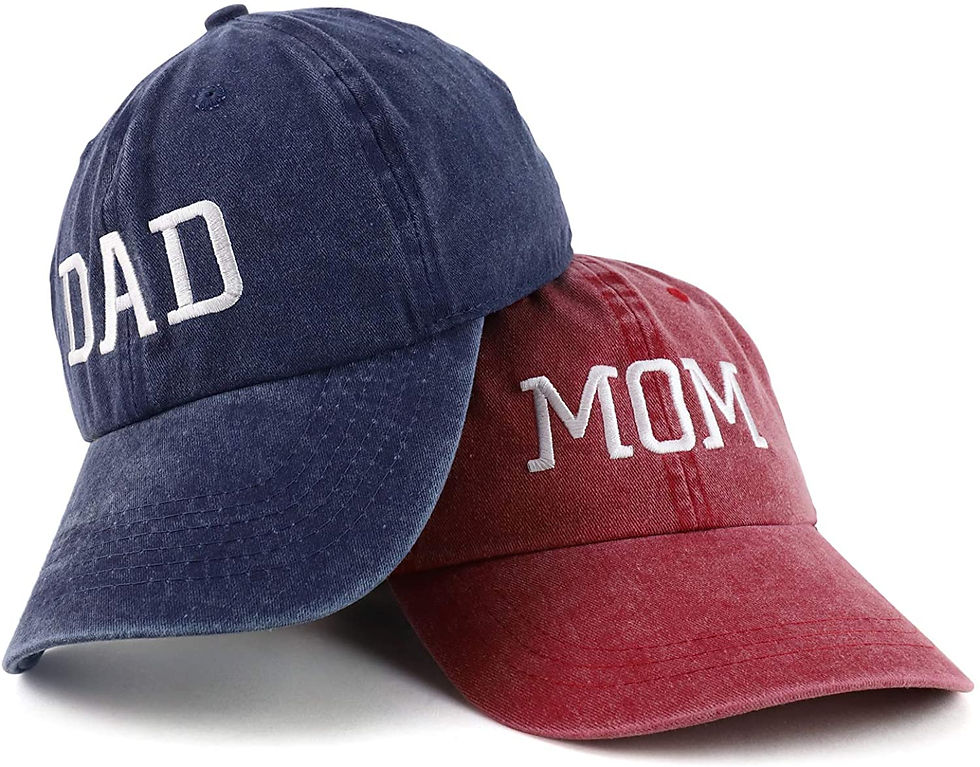 Thumbnail: Mom and Dad Cap Set