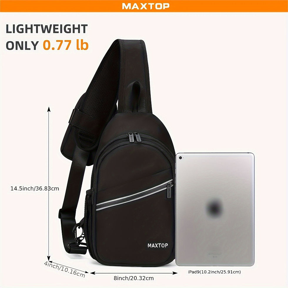 Thumbnail: Travel Crossbody Bag With Detachable Phone Pouch
