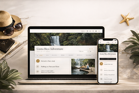 We use Travefy to keep your trip organized