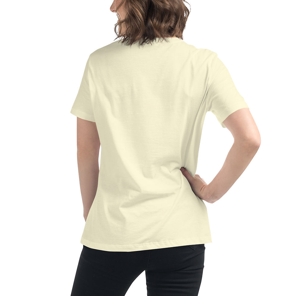 Thumbnail: Salem County Folk-style - Women's Relaxed T-Shirt (dark print)