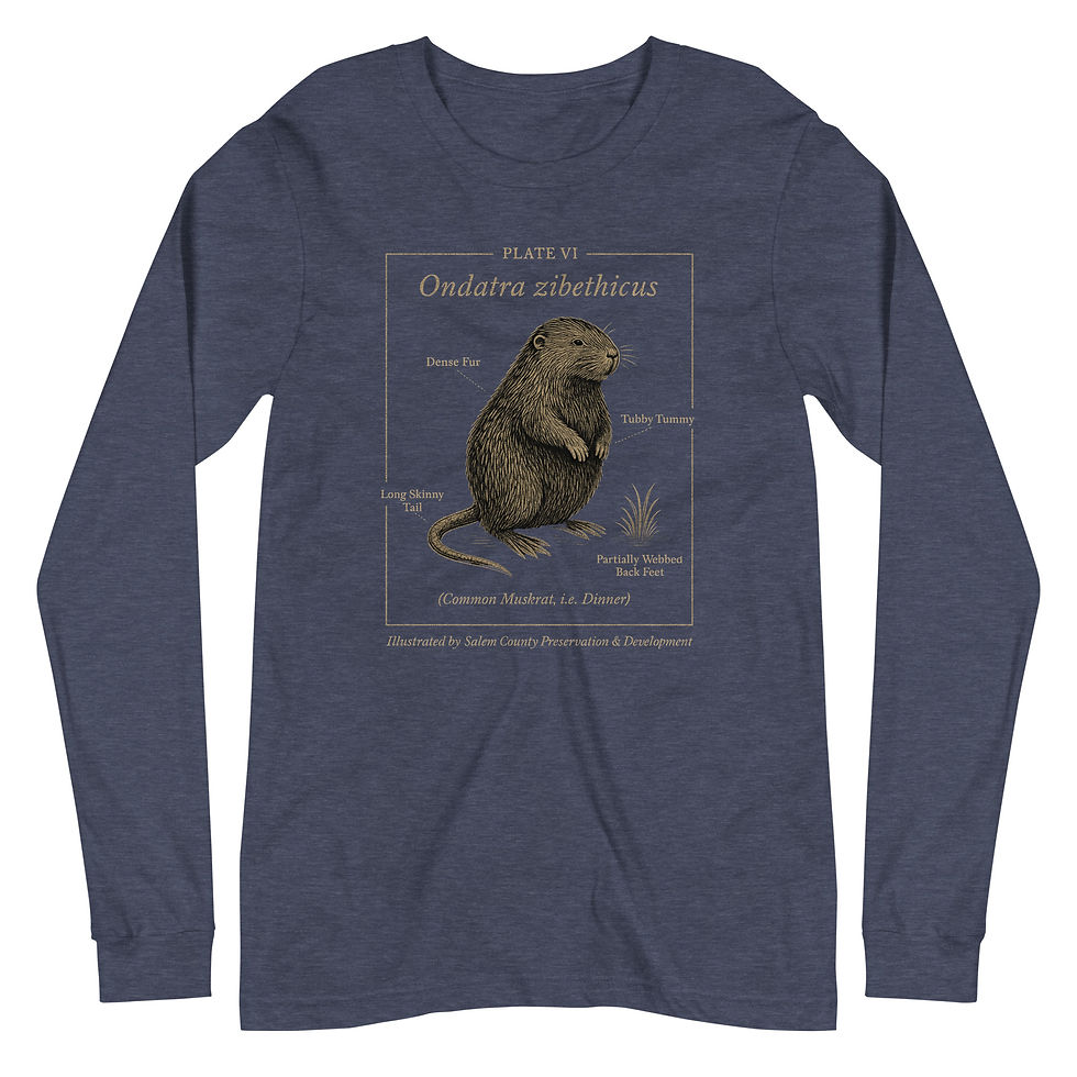 Thumbnail: IYKYK Muskrat Unisex Long Sleeve Tee