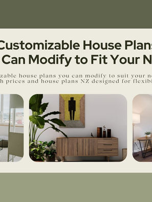 Customizable House Plans You Can Modify to Fit Your Needs