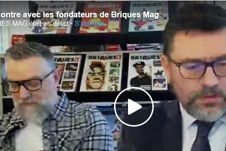 Le facebook live du 30 décembre 2020 - rencontre avec les deux fondateurs de Briques Mag