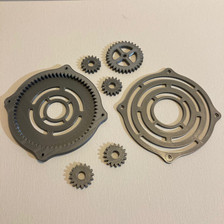 Large Coaster Disassembled