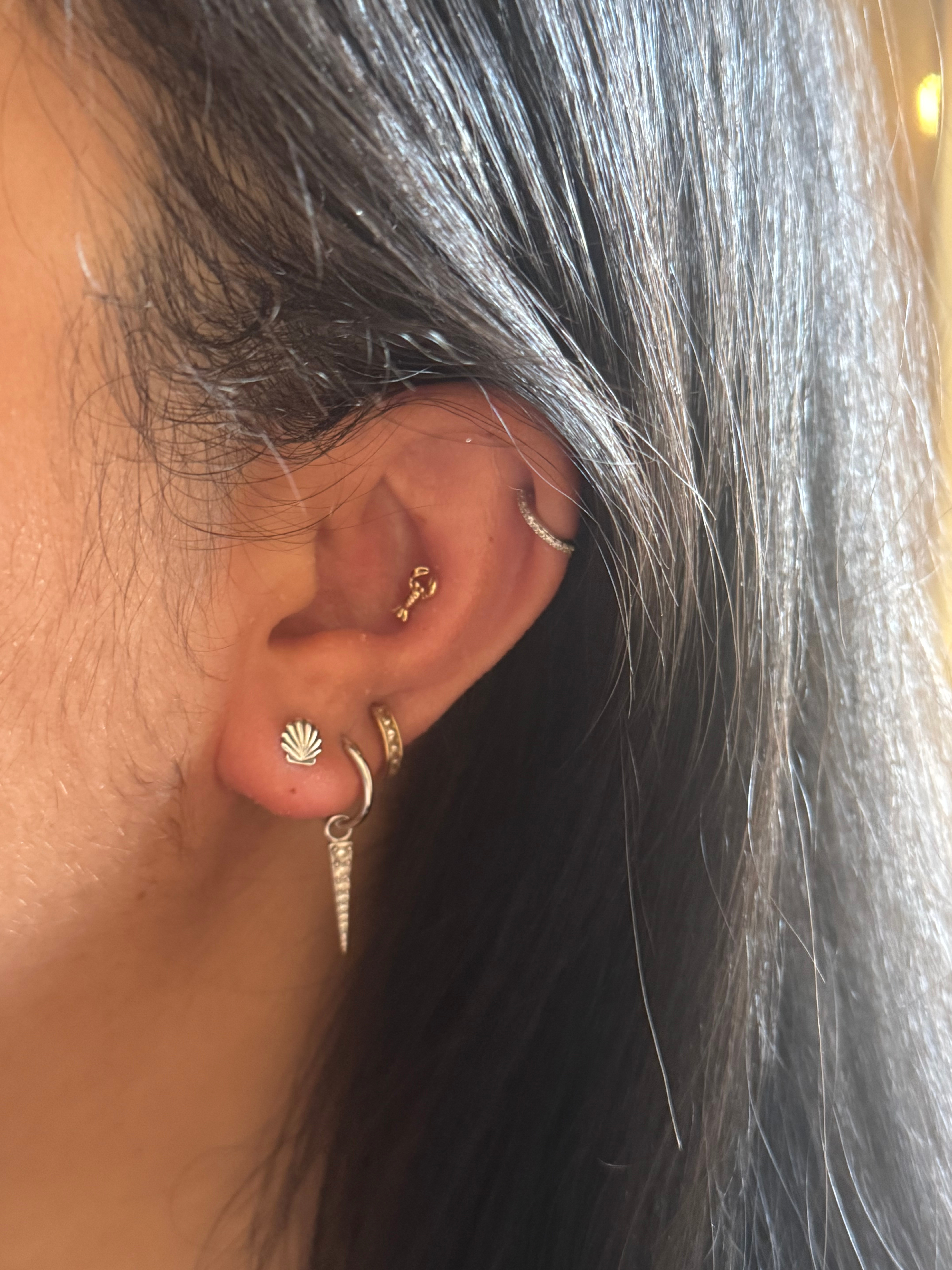 Mini Shelly Stud Earring