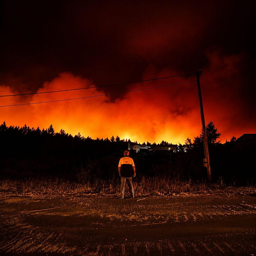 Control de emergencia en el departamento francés de Gironda (Foto: Reuters/Stephane Mahe).