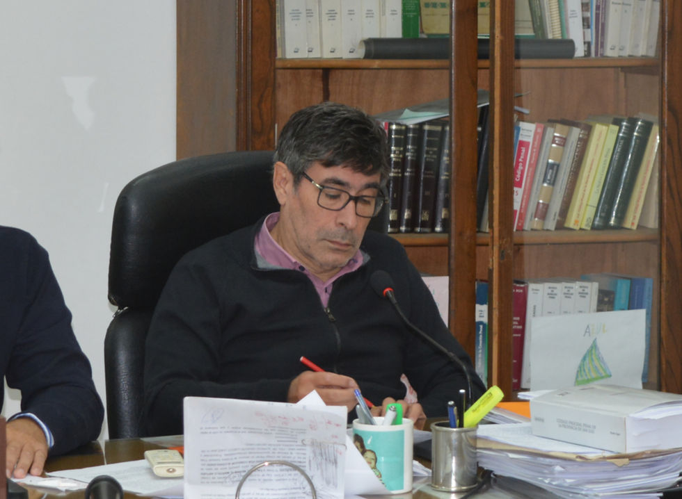 El juez de Garantías 1 de Villa Mercedes, Alfredo Cuello, estuvo de acuerdo con la prisión preventiva pedida por la fiscalía.