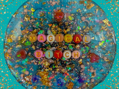 Vibrant Mixed Media Art