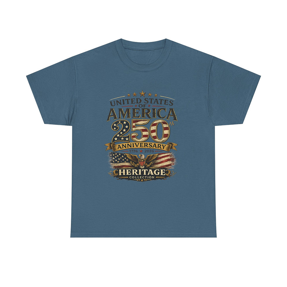 Thumbnail: America 250 Anniversary Unisex T-Shirt — Patriotic USA Celebration Tee