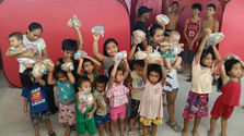 Seeds of Mercy Brings Typhoon Relief to Families in Amsic Pampanga