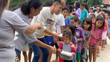 Seeds of Mercy & My father's House Church Unite to Bless Children in Davao del Norte
