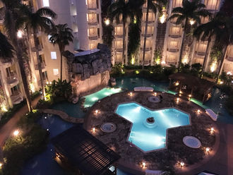 社員旅行【ナイトプール編】