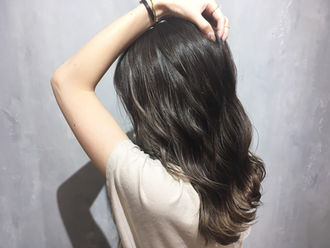 サロンワーク【グレージュハイライト】