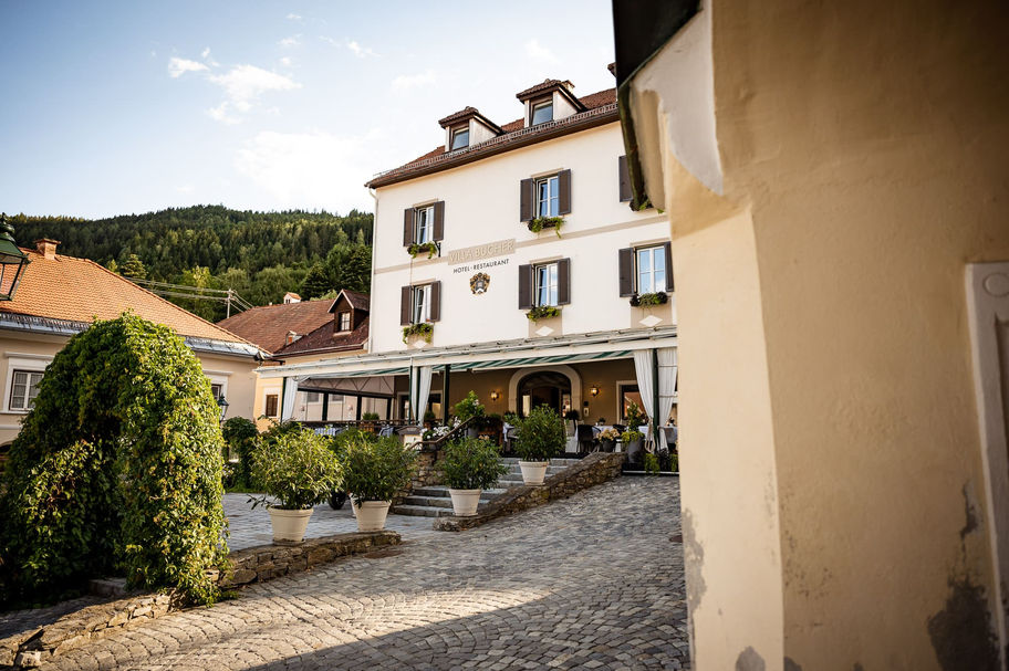 Villa Bucher am Hauptplatz in Friesach, ehemaliger Sitz des Bergrichteramts.