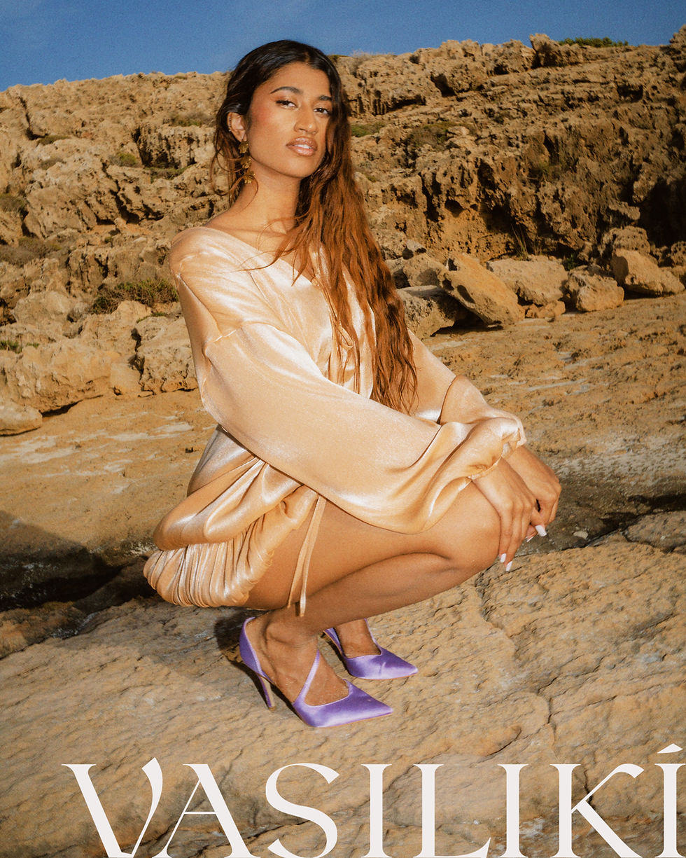 Thumbnail: CRINKLE CHIFFON BLOUSE / DRESS