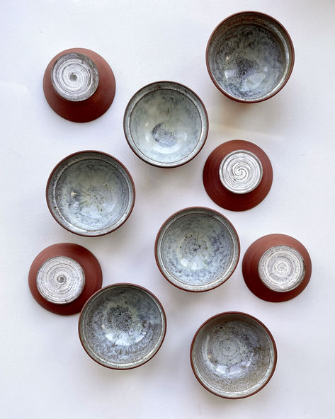 Bespoke ash-glazed lidded bowl for Brasserie Constance