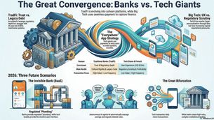 The Great Convergence: When Banks Become Tech Firms and Tech Giants Become Banks