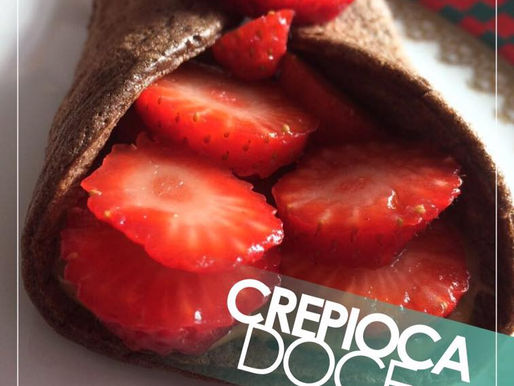 Crepioca doce de cacau