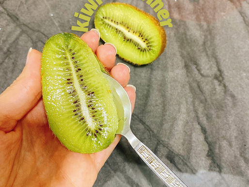 Kiwi sem tirar a casca!