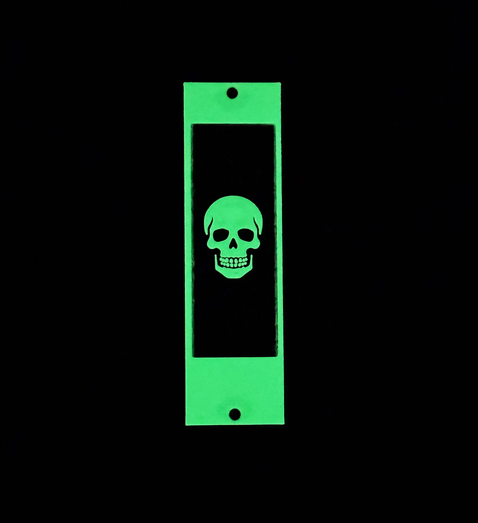 Thumbnail: 500 Series Blank Panel - Glow Skull Panel