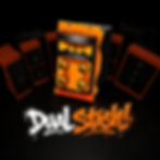 Dual Stash - 500 series storage - front face of unit and title