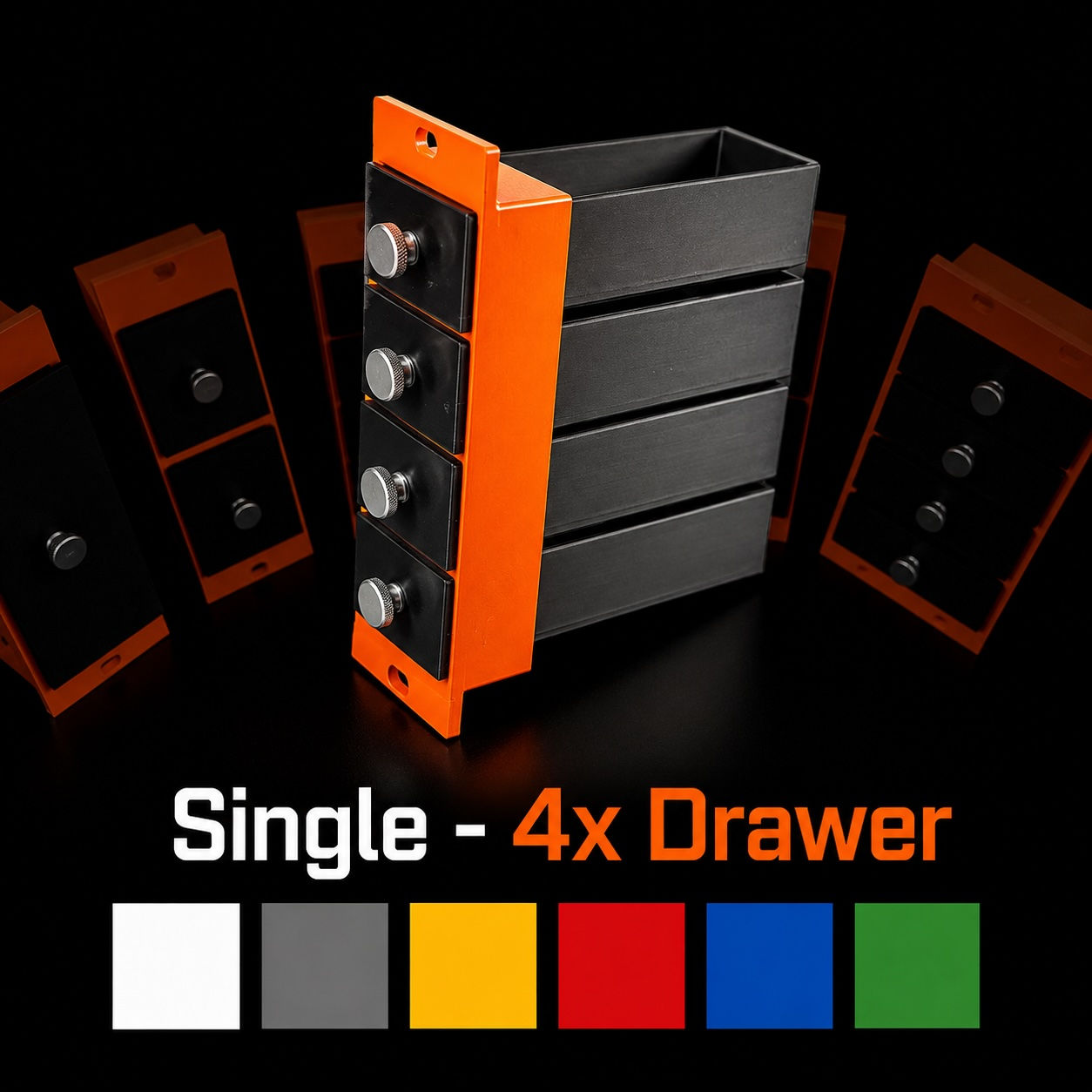 500 Series Single Space 4xDrawer System