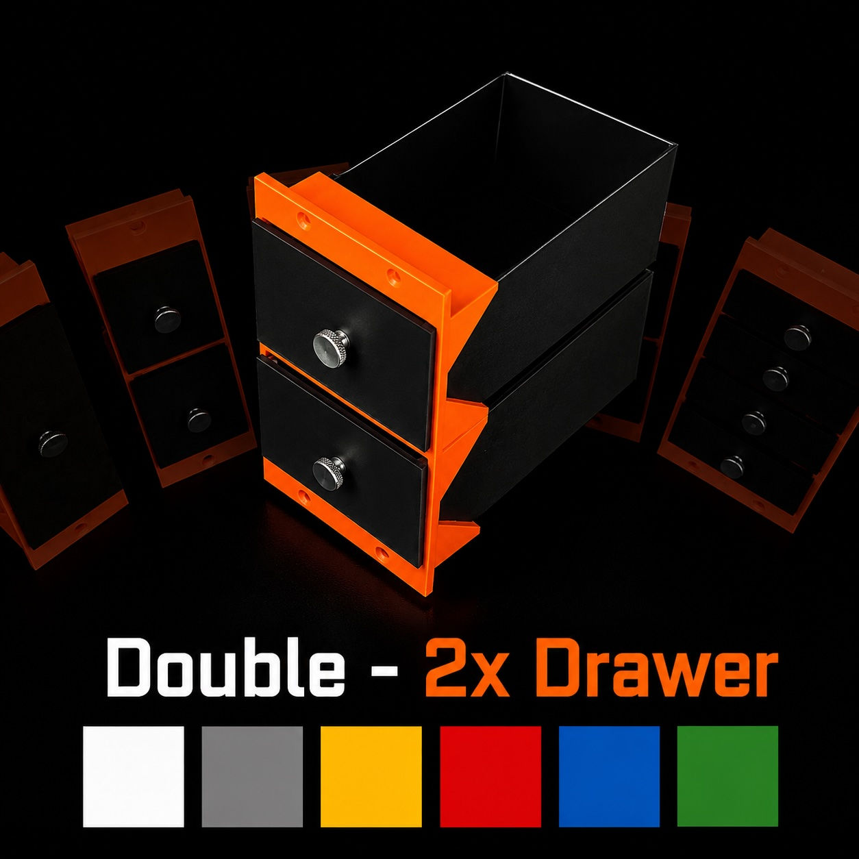 500 Series Double Space 2xDrawer System