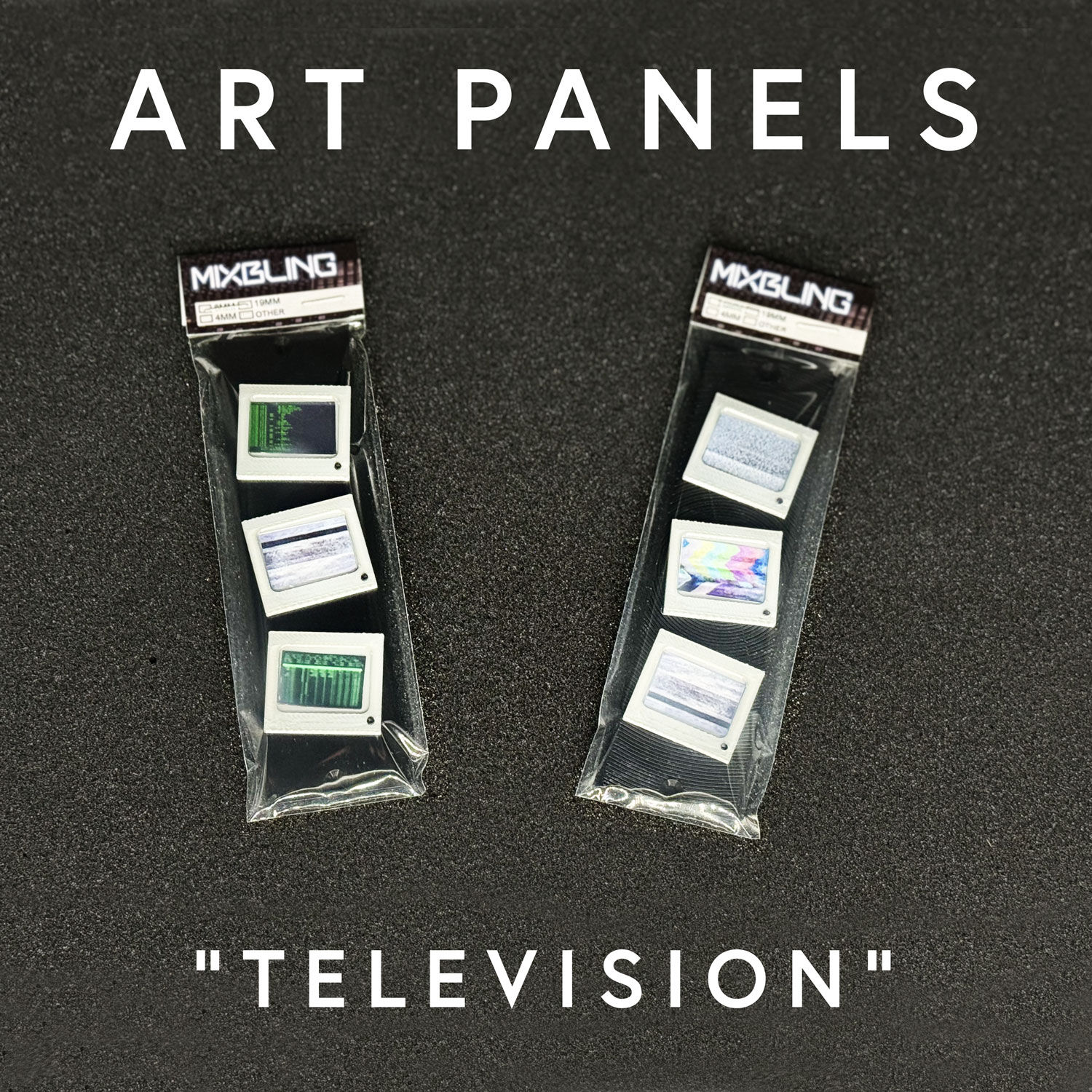 500 Series Blank Panel - Art Series - TELEVISION