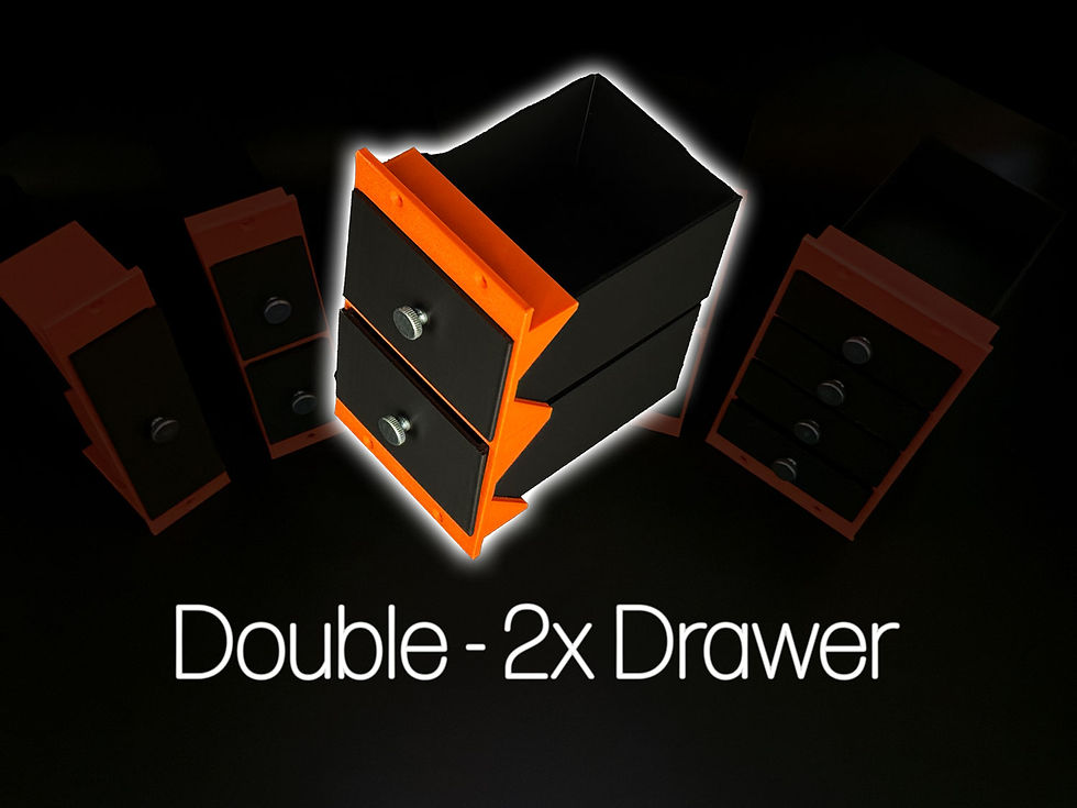 500 Series Double Space 2xDrawer System