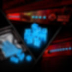 GloViz Glow Buttons for SSL Alpha 8 Low Light - blue glowing button kit on SSL console
