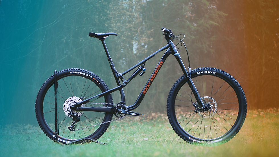 Mountainbike from wrenches & roll