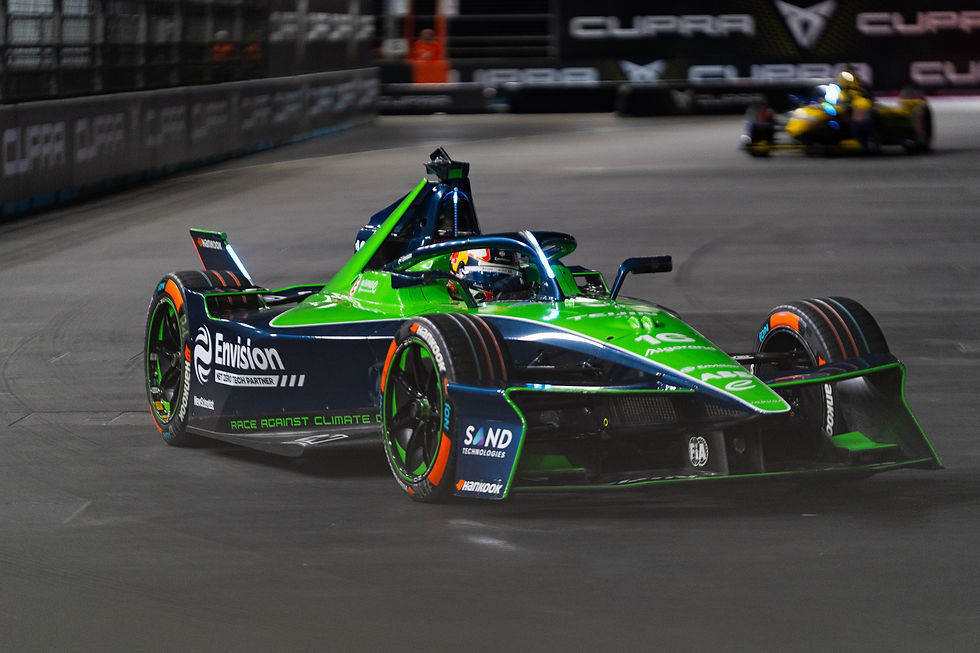 Buemi ended the season on a high with third in London | Credit: Ryan Fleming