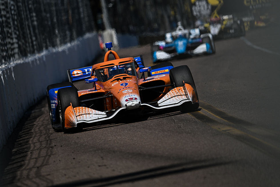 Dixon and Newgarden would be Palou's main challengers late on | Credit: James Black
