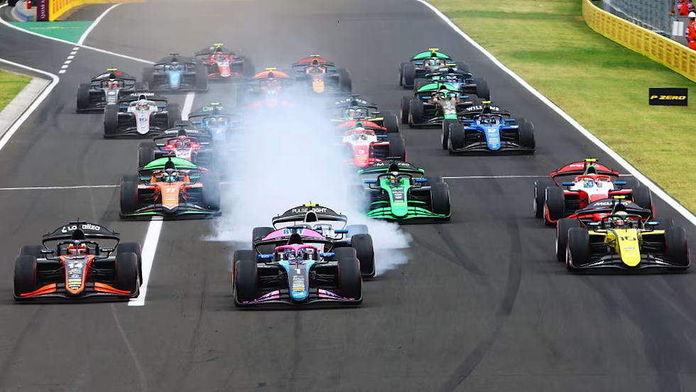 Victor Martins was on a roll last time out in Hungary | Credit: Formula 2