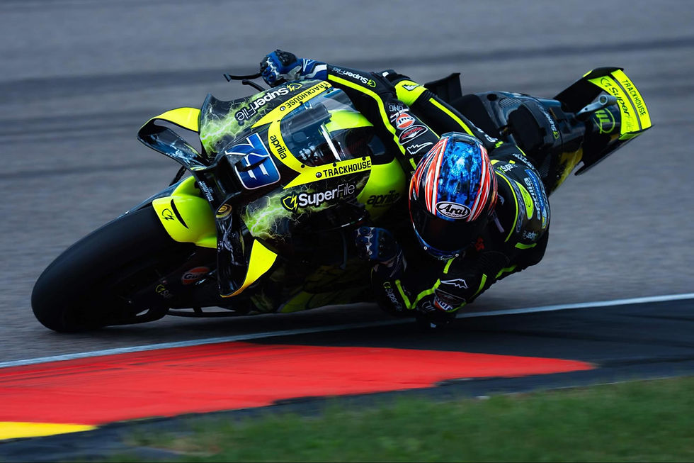 Ogura finished second at the German Grand Prix | Credit: Trackhouse Press