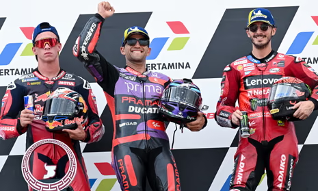 Who will be on the podium this weekend? | Credit: The Guardian