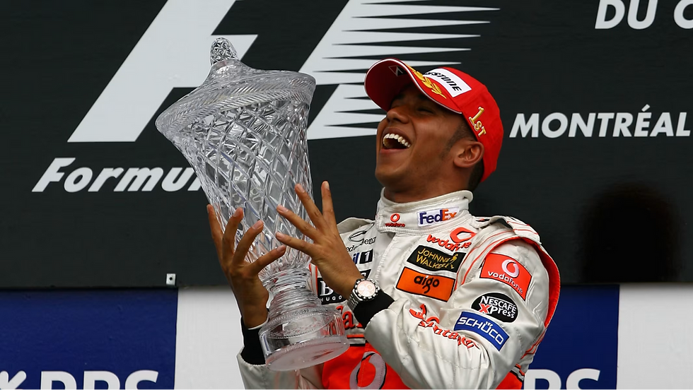 Lewis Hamilton at the 2007 Canadian Grand Prix