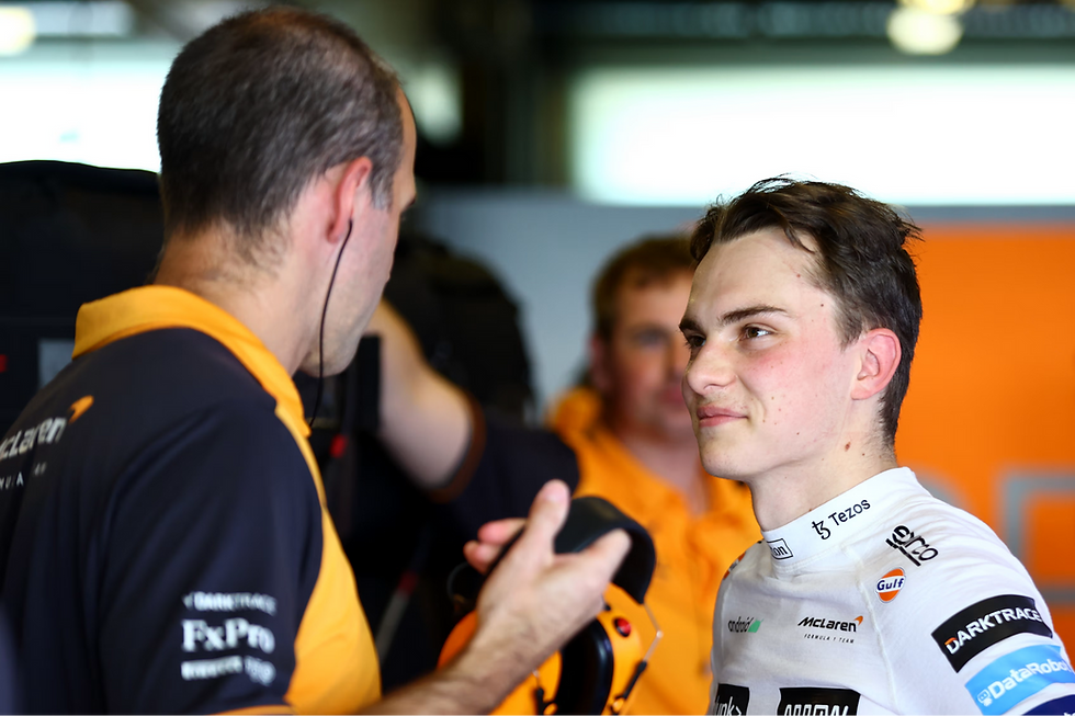 The contracts were reviewed, and it was decided that Piastri would race for McLaren in 2023 | Credit: Formula One