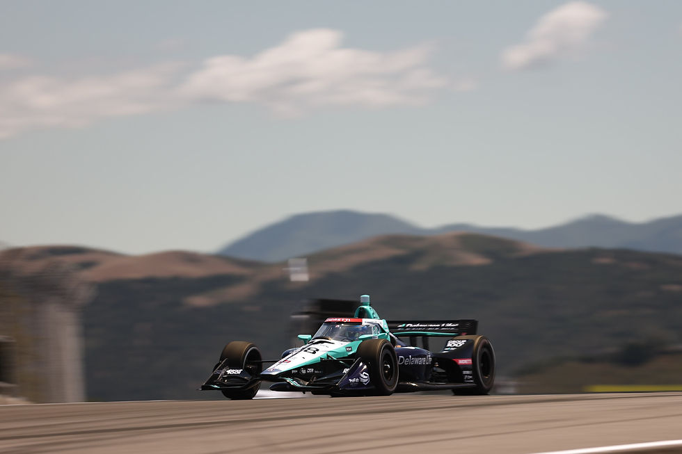 Marcus Ericsson at IndyCar's Java House Grand Prix of Monterey at WeatherTech Raceway Laguna Seca