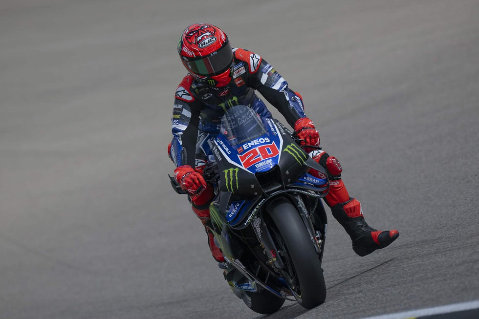 Fabio Quartararo finishes top 10 at the German Grand Prix | Credit: Yamaha Press
