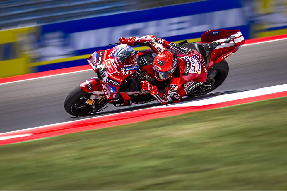 Márquez at the Indonesian Grand Prix | Credit: Ducati Press