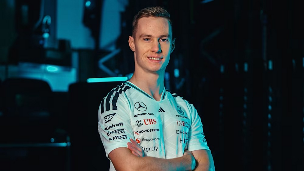 Joshua Dürksen of the Mercedes academy and Invicta Racing