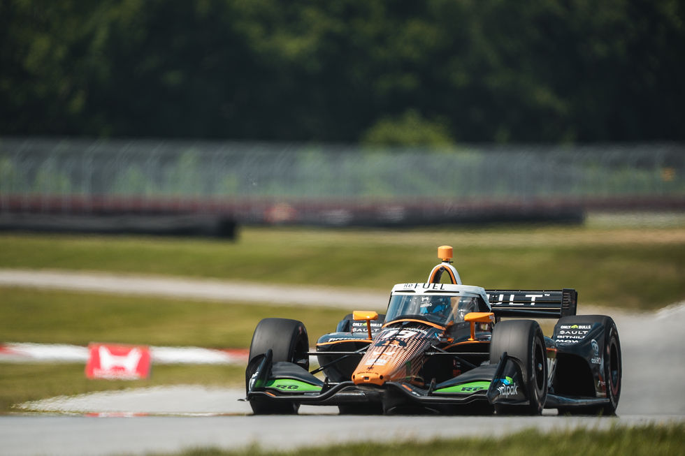 Dennis Hauger at IndyCar's 2026 Honda Indy 200 at Mid-Ohio