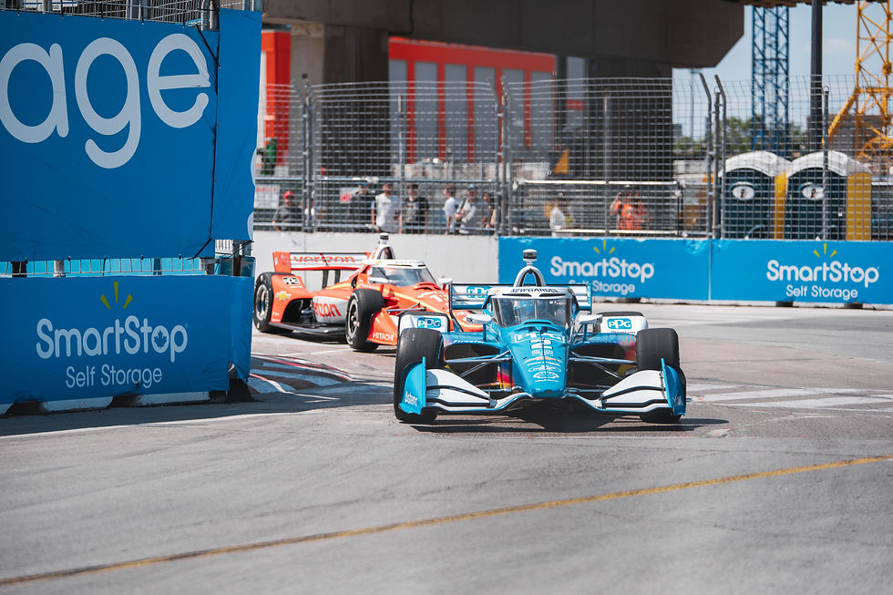 Josef Newgarden and Will Power at IndyCar's 2025 Honda Indy Toronto