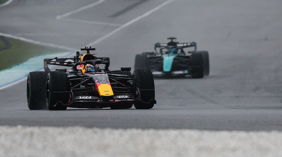 Verstappen soon wrestled the lead back after a slow start | Credit: Formula One