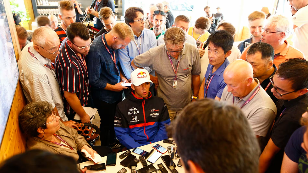 Gasly was the centre of attention at the 2019 Belgium Grand Prix | Credit: Formula One