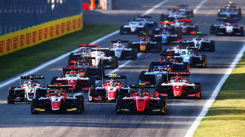Formula 3 race at Monza