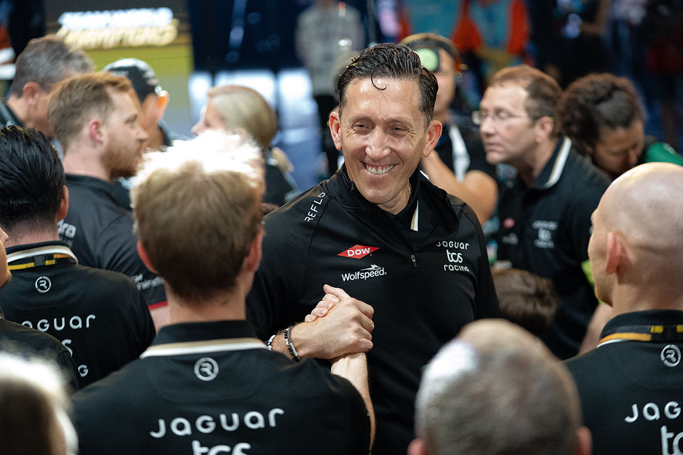 Jaguar team principal James Barclay ended an illustrious Formula E career on a high | Credit: Ryan Fleming